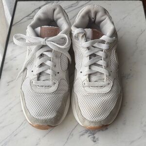 Nike Cream and Brown Sneakers